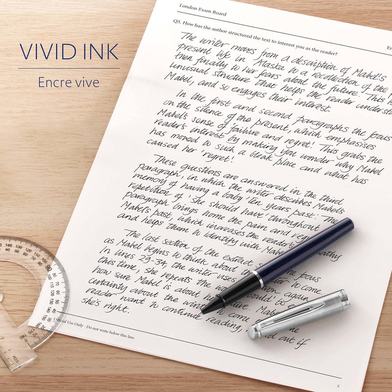 Waterman Rollerball Pen Refill, Fine Tip with Black Ink, 2 Count - Image 5