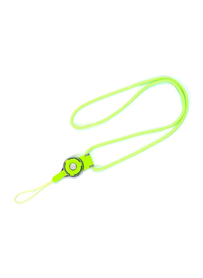 NIBEMINENT Neck Strap For Mobile And ID Card Green