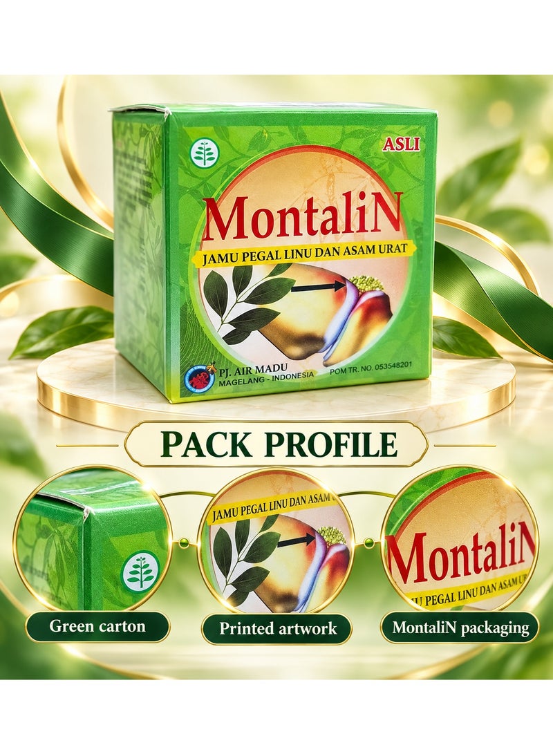 MontaliN Herbal Jamu Box | Traditional Indonesian Herbal Wellness Product | Plant-Based Lifestyle Formula - Image 2