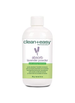 Clean + Easy Absorb Lavender Powder Pre Waxing Treatment | Moisture Absorbent Powder for Hair Removal, 3.5 oz