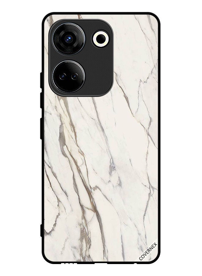 Covernex Protective Case Cover For Tecno Camon 20 Marble Design Pattern - Image 1
