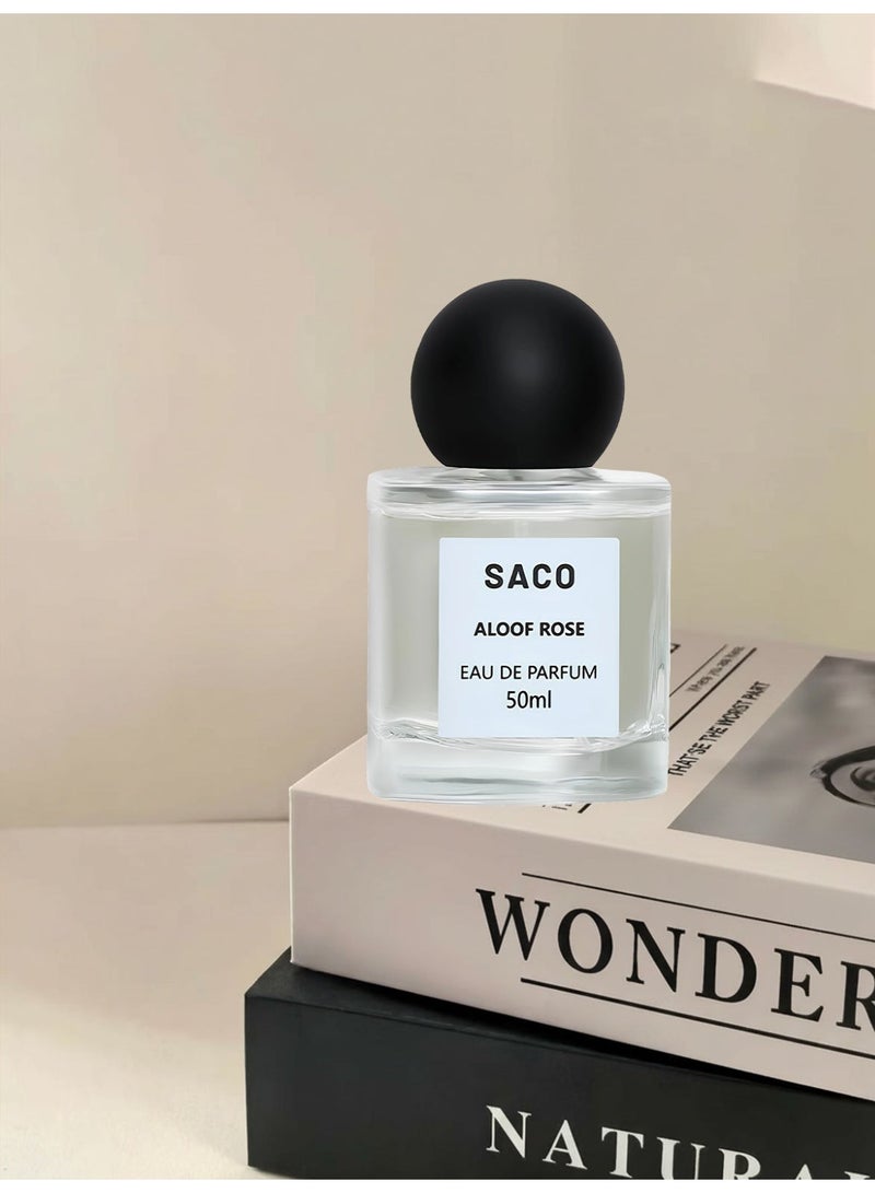 SACO/ALOOF ROSE EDP 50ml/Spicy Floral Noted/Gift Box Packaging, the Perfect aGift Choice. - Image 2