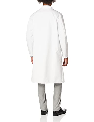 Red Kap Men's Exterior Pocket Lab Coat, White, 2X-Large - Image 3