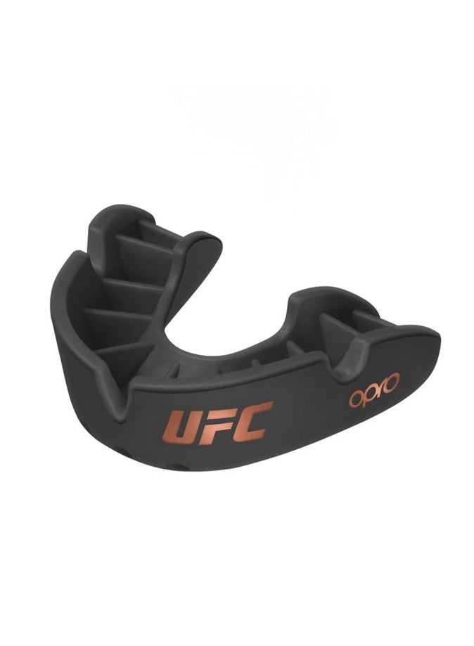 OPRO Self Fit Ufc Bronze Black Adult - Image 1