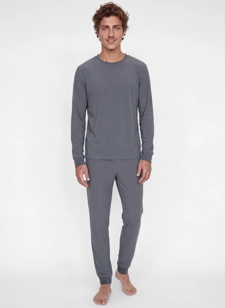 JACK & JONES Crew Neck Lounge Pyjama Set