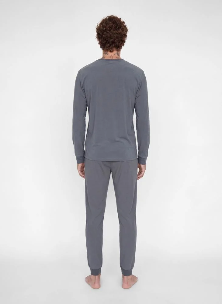 JACK & JONES Crew Neck Lounge Pyjama Set