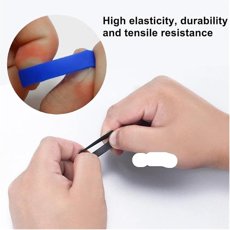 48pcs White 22mm Silicone Watch Band Retainer Loops For Men Sport Watches - Image 4