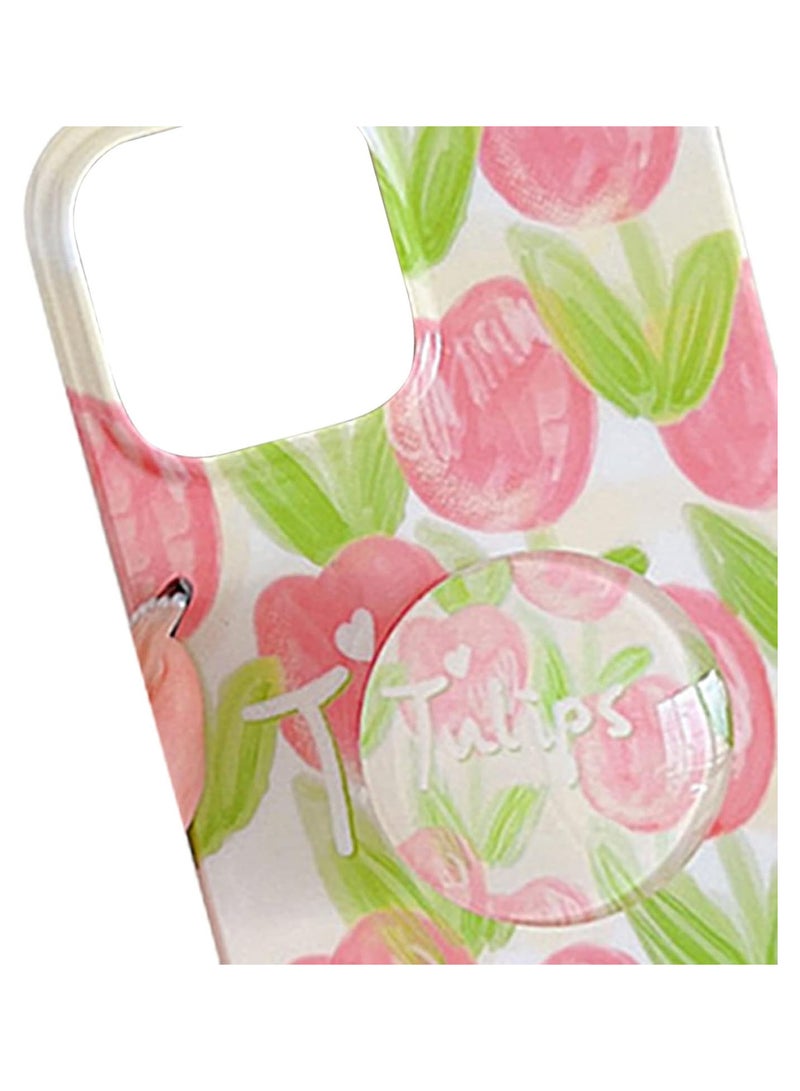 Mobile Phone Soft Case Fine Workmanship Decorate Waterproof Oil Painting Tulip Phone Cover 2