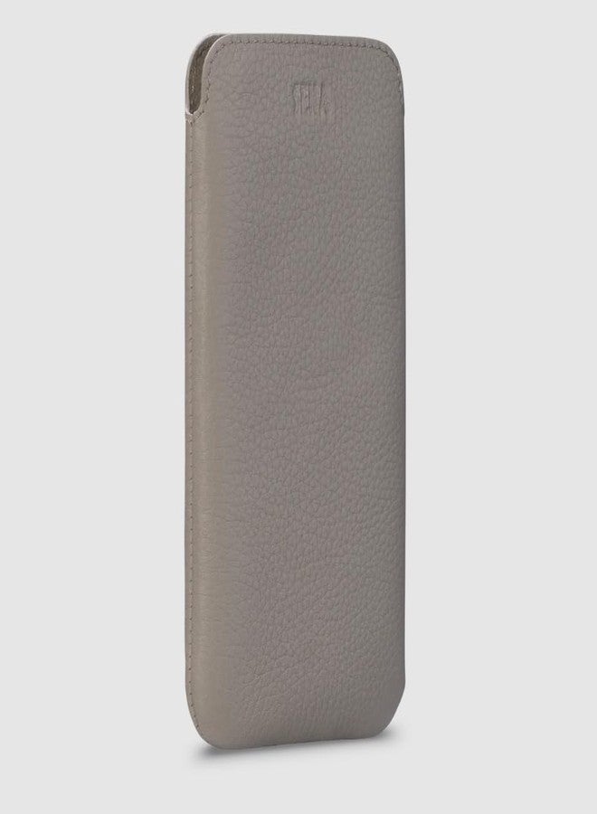 SENA UltraSlim Classic, Slim Fit Soft Leather Sleeve Case Compatible with (6.1 Inch - iPhone 13/13 Pro, 14/14 Pro, 15/15 Pro, Taupe) - Image 3