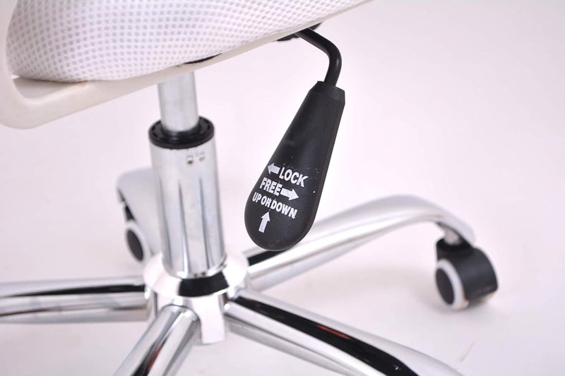 CAMA Office chair with white color mesh - Chrome base of - Image 2