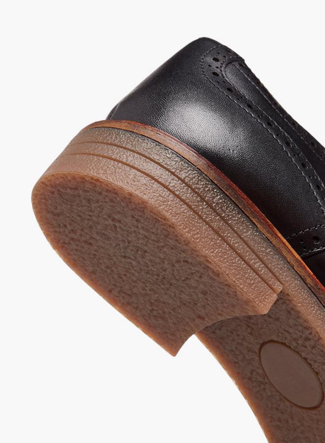 DUCHINI Men's Lace-Up Derby Shoes - Image 5