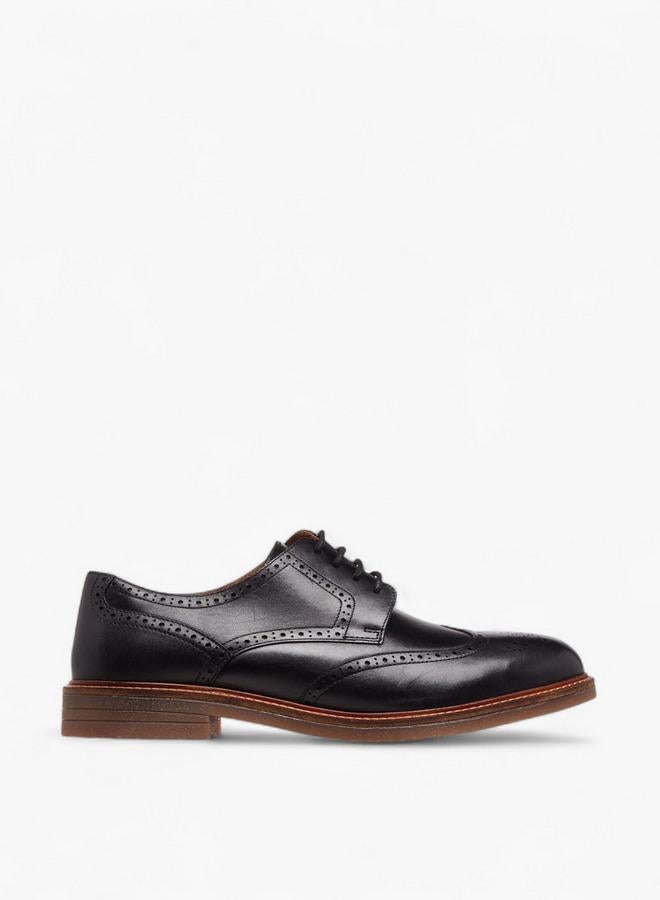 DUCHINI Men's Lace-Up Derby Shoes - Image 3