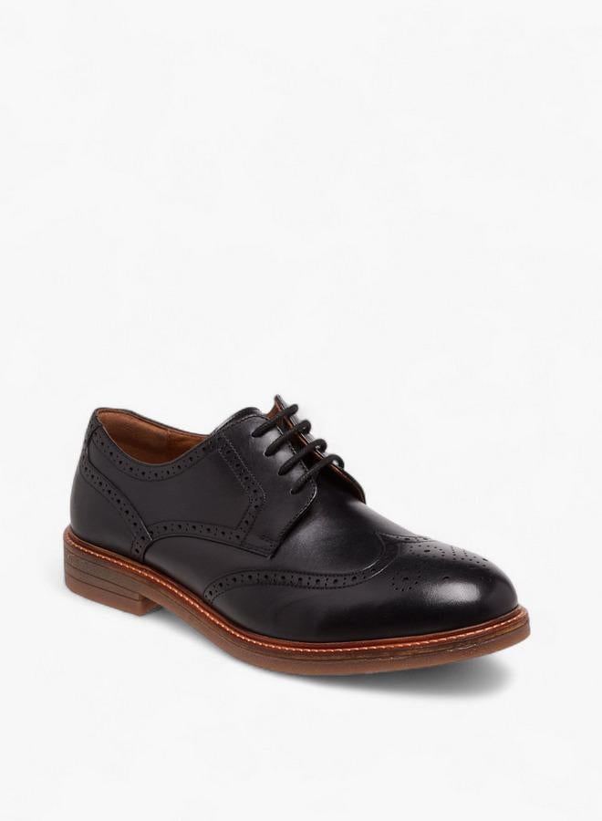 DUCHINI Men's Lace-Up Derby Shoes - Image 1