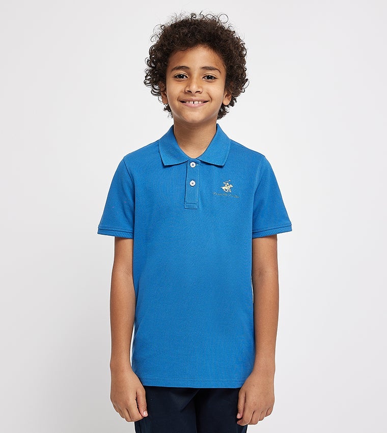 Beverly Hills Polo Club Short Sleeves Polo T-Shirt