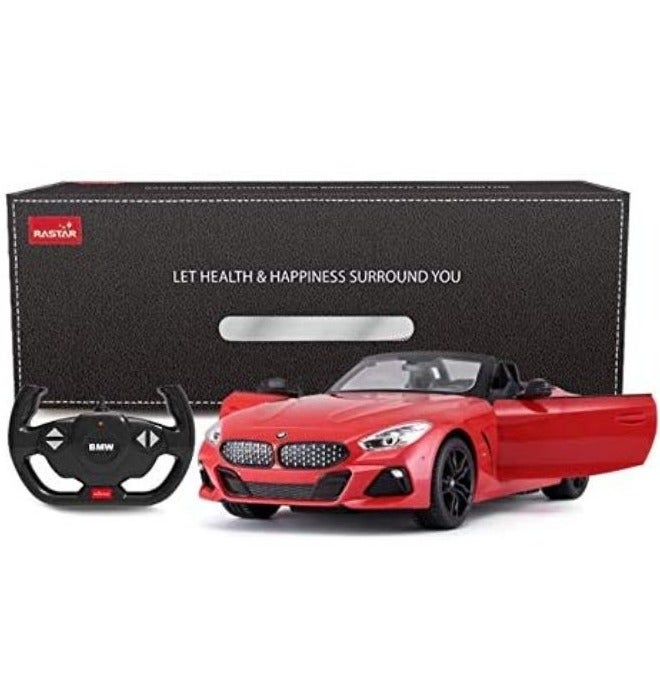 BMW RASTAR BMW Remote Control Cars, 1/14 RC BMW Z4 Roadster Convertible BMW Toy Car - Red/2.4GHz, Gifts for Kids Boys - Image 1