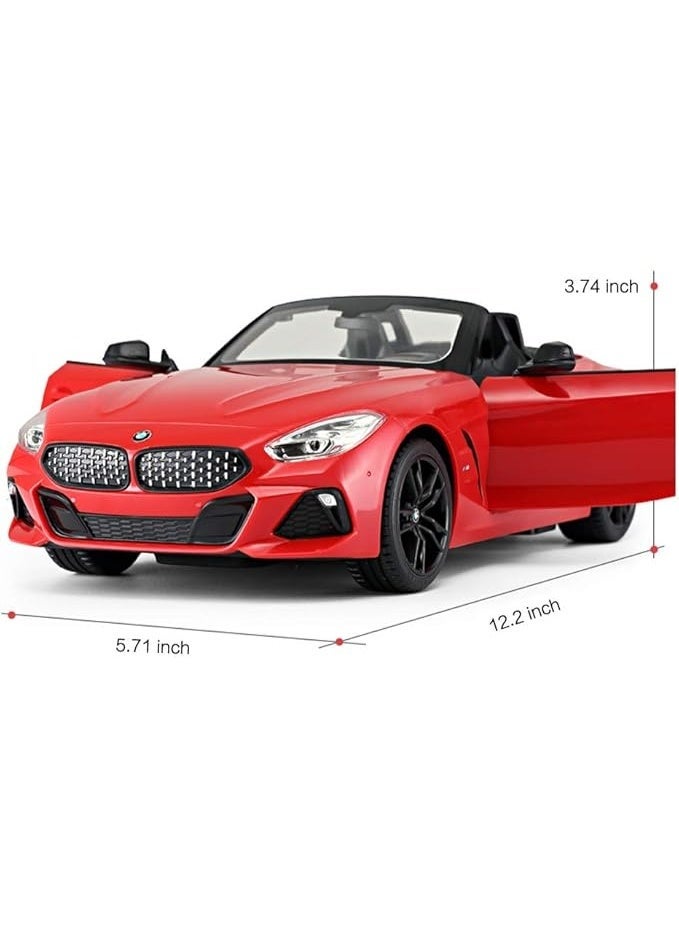 BMW RASTAR BMW Remote Control Cars, 1/14 RC BMW Z4 Roadster Convertible BMW Toy Car - Red/2.4GHz, Gifts for Kids Boys - Image 4