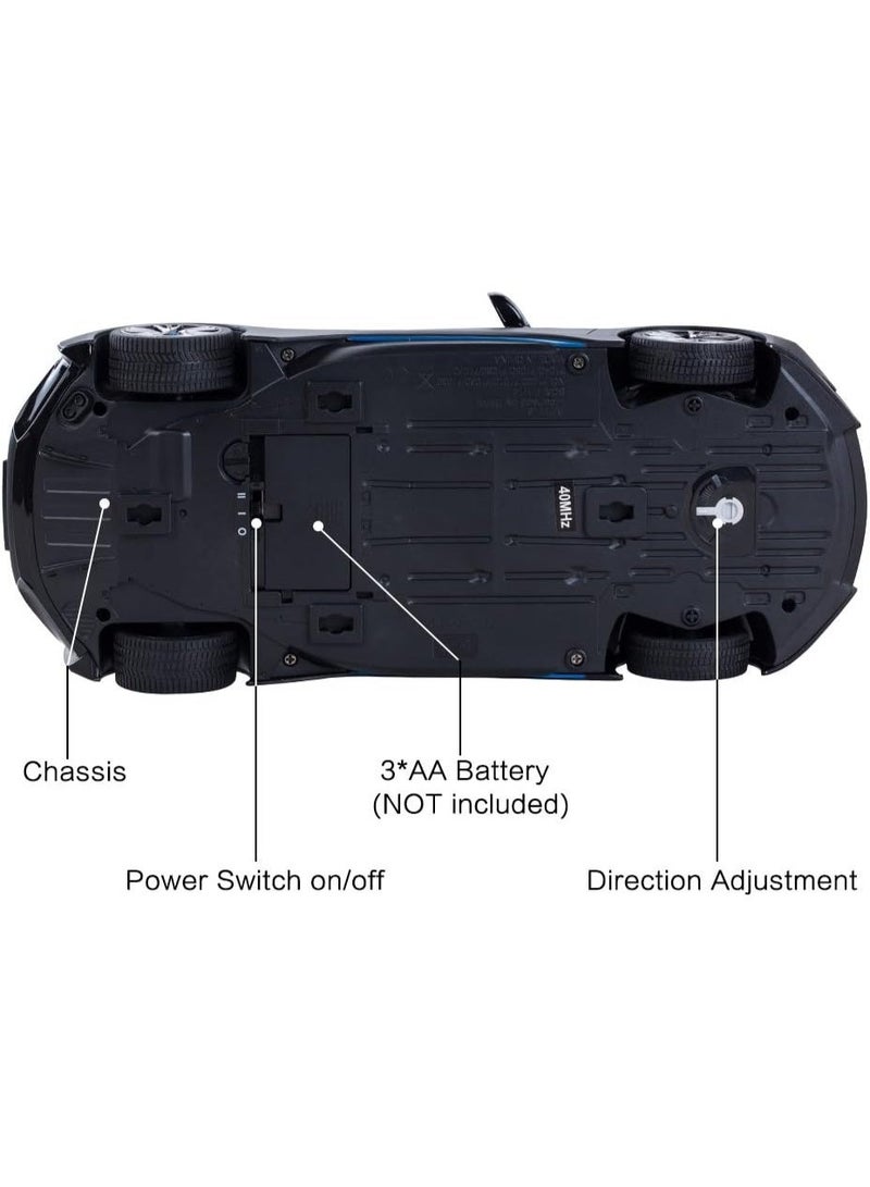 BMW RASTAR BMW Remote Control Cars, 1/14 RC BMW Z4 Roadster Convertible BMW Toy Car - Black/2.4GHz, Gifts for Kids Boys - Image 3