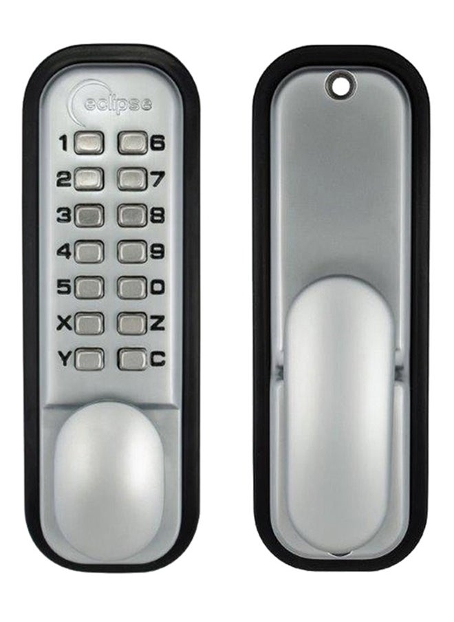 eclipse digital mechanical push button smart door lock  - Image 1