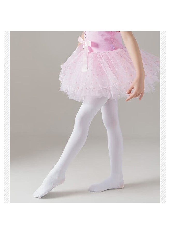 Yuzhaolin Children's Tights Girls Leggings Thin Dance Socks Students Dance Socks 1 Pair - Image 4