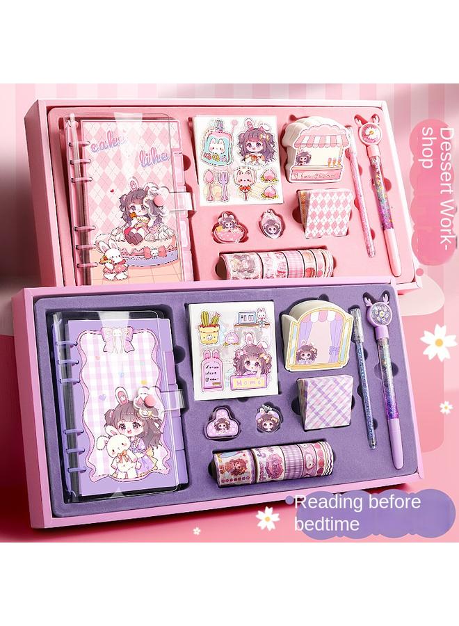 Bluejw Children's Day Gift New Smart Sister Folding Ears Sister Net Red Hand Account Suit Gift Box Girl Cute Hand Account - Image 3