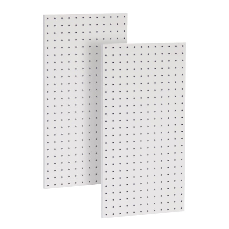 Ultrawall 2 Pcs Metal Pegboard Wall Panels Peg Boards for Garage Tool Storage