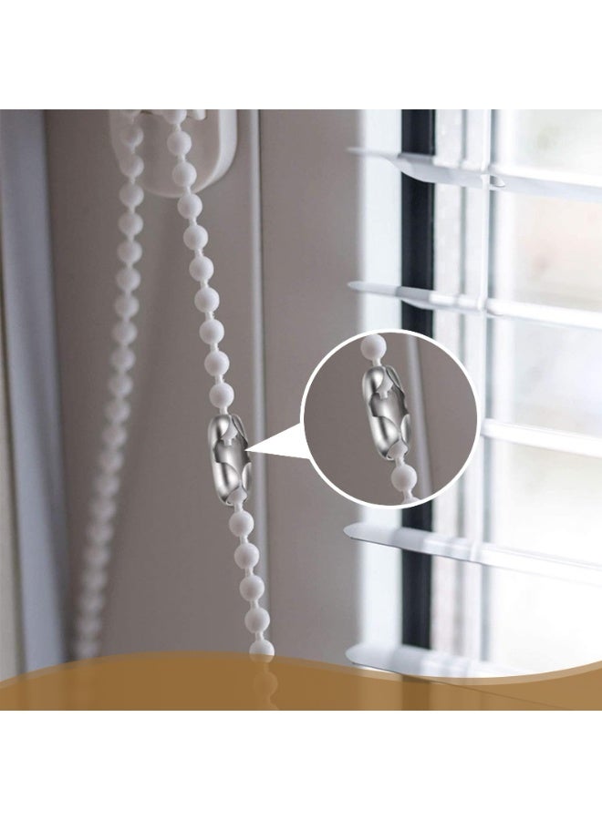 SUNSAR 20 Pcs Stainless Steel Roller Blind Ball Chain Cord Connector Clips for Blind Pull Cord，Necklaces Bracelets DIY Jewelry Accessories - Image 3