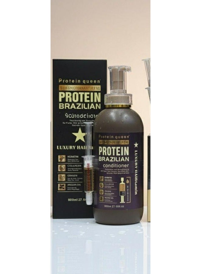 Moisturizing Protein Brazilian Conditioner Luxury Hairtamin 800 ML