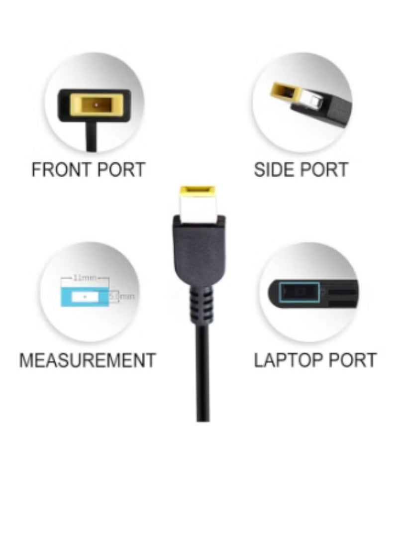 Terabyte 135W Lenovo Legion Y520-15IKBA, ThinkPad T470p(20J6A018CD) 20V 6.75A USB type Laptop Replacement Adapter - Image 3