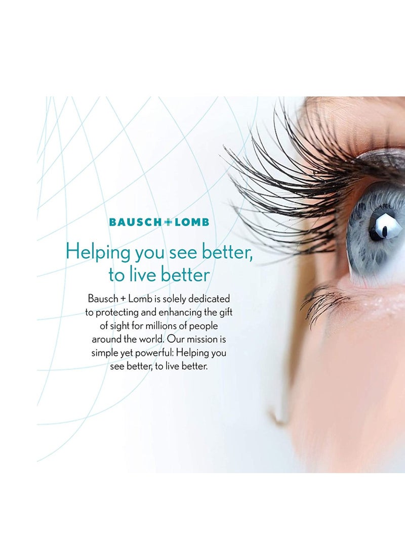 Biotrue - 2-Piece Bausch + Lomb Multi-Purpose Lens Solution With 2 Lens Cases 2x300ml - Image 1