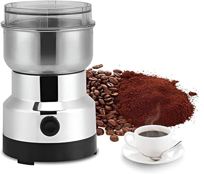 Mini Electric Pepper Grinder - 300W mini pepper grinder grinds pepper and spices with high precision, maintaining the fresh flavor of spices. It is a sturdy stainless steel tool. - Image 4