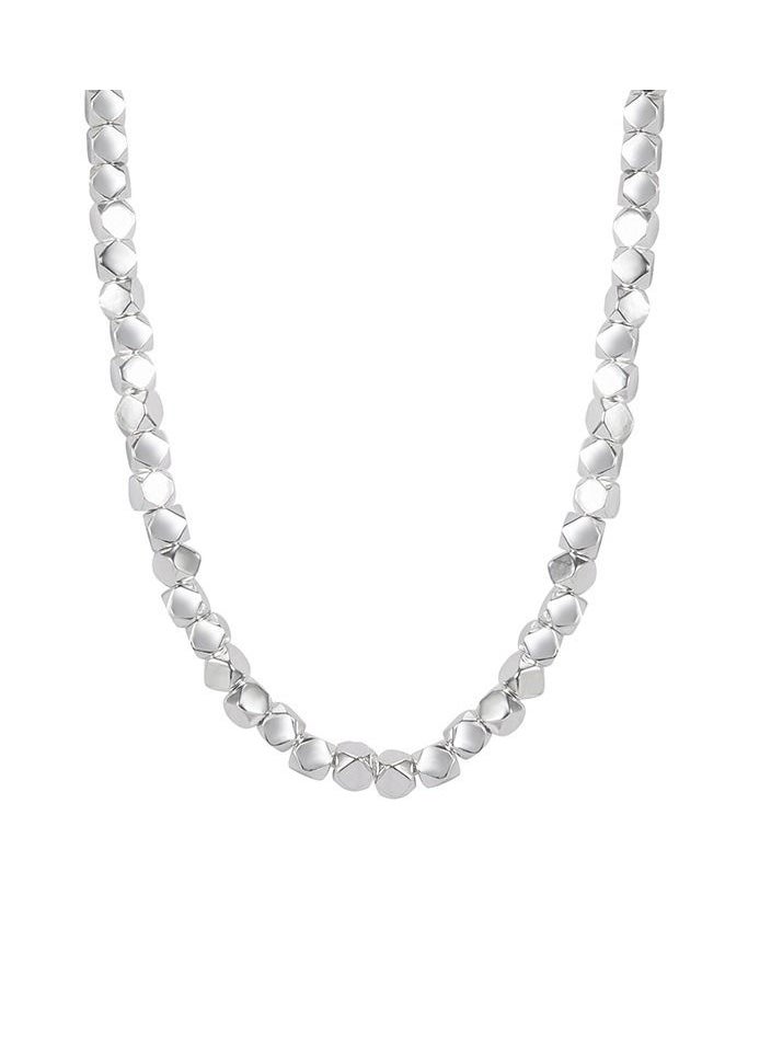 NIBEMINENT S925 sterling silver necklace INS style clavicle chain  - Image 1