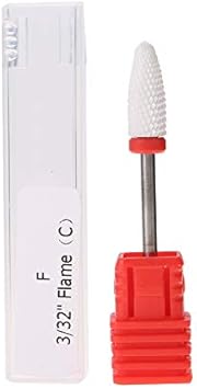 Salmue Nail Drill Bit Ceramic Nail Drill Bit Electric Manicure Machine Accessories for Wiping Nail Gel Pedicure Nail Milling Cutter Rotary Nail File DIY Nail Design Tool for PersonalSalon 04 - Image 1