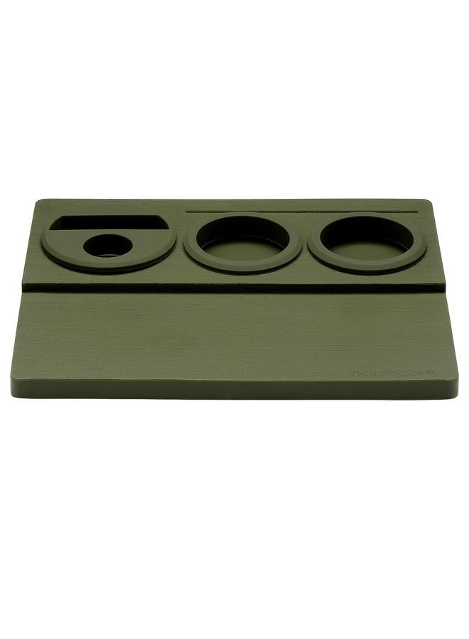Normcore Espresso Tamping Mat, Silicone Tamper Mat, Espresso Accessories Tool for Baristas, Food Grade Non-Slip Silicone, 9.5 Inch x 7.5 Inch, Dark Green - Image 5
