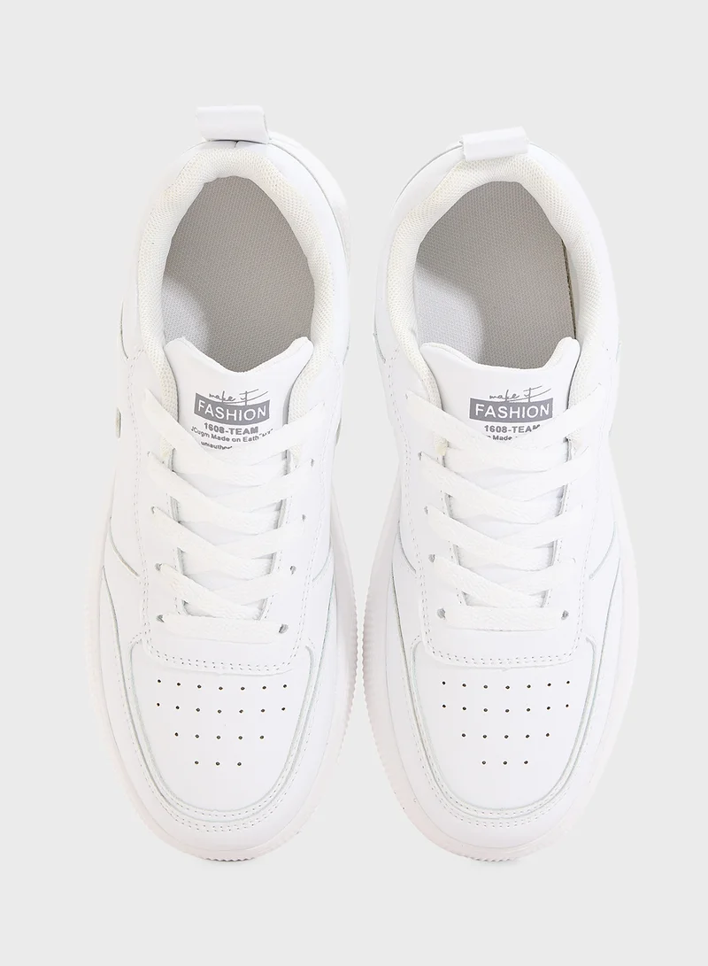 Ginger Chunky Lace Up Sneaker