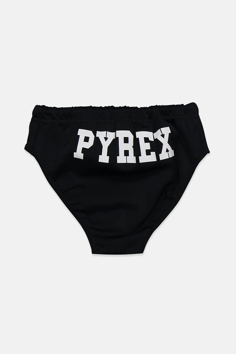 Pyrex Kids Kids Boys Drawstring Brief Swimwear, Black - Image 2