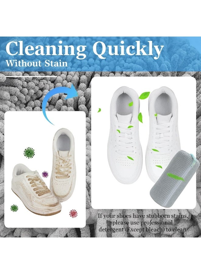 SR 2PCS Shoe Washing Bag for Washing Machine, Laundry Shoe Bag For Washer And Dryer, Reusable Shoe Washing Bag for All Shoe Types And Sizes (Gray) - Image 2