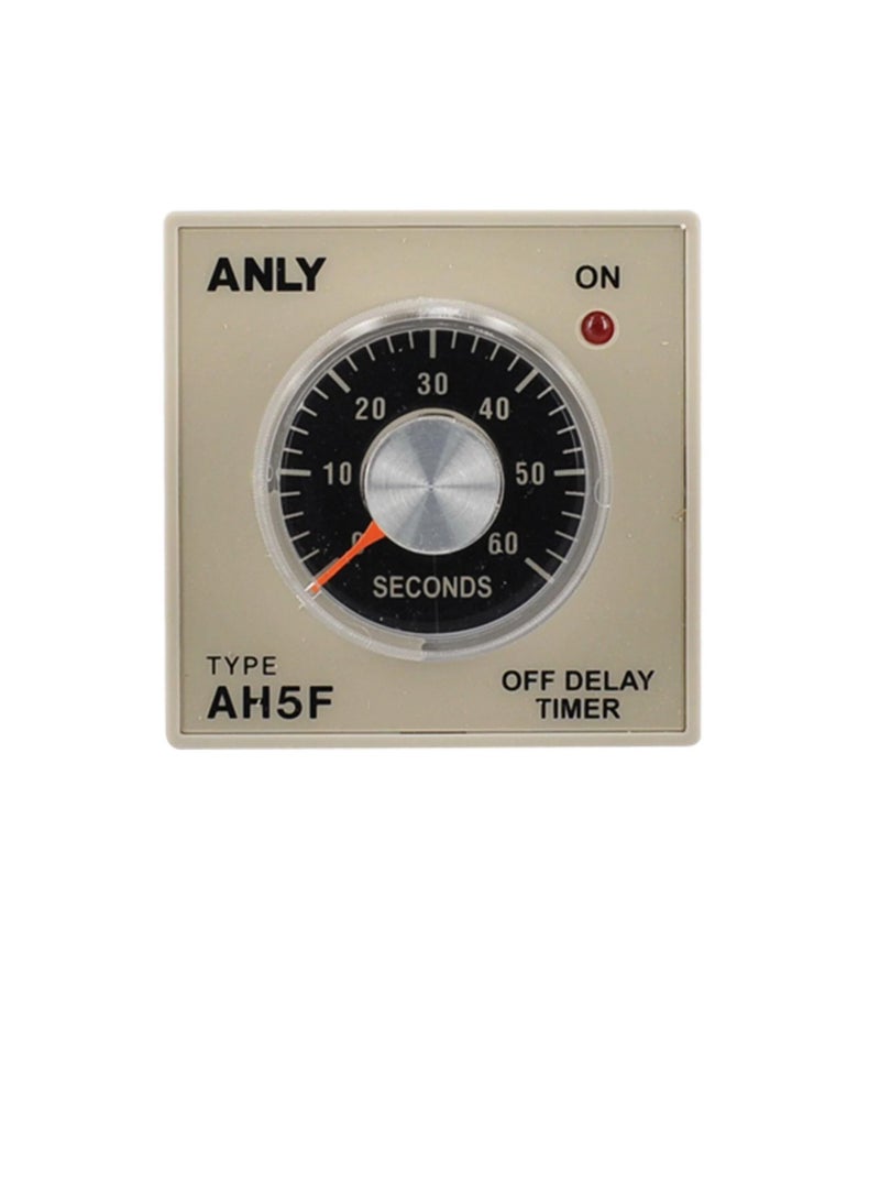 ANLY Off Delay Relay Timer 8 Pin 2C Analogue 220VAC AH5F-2  - Image 2