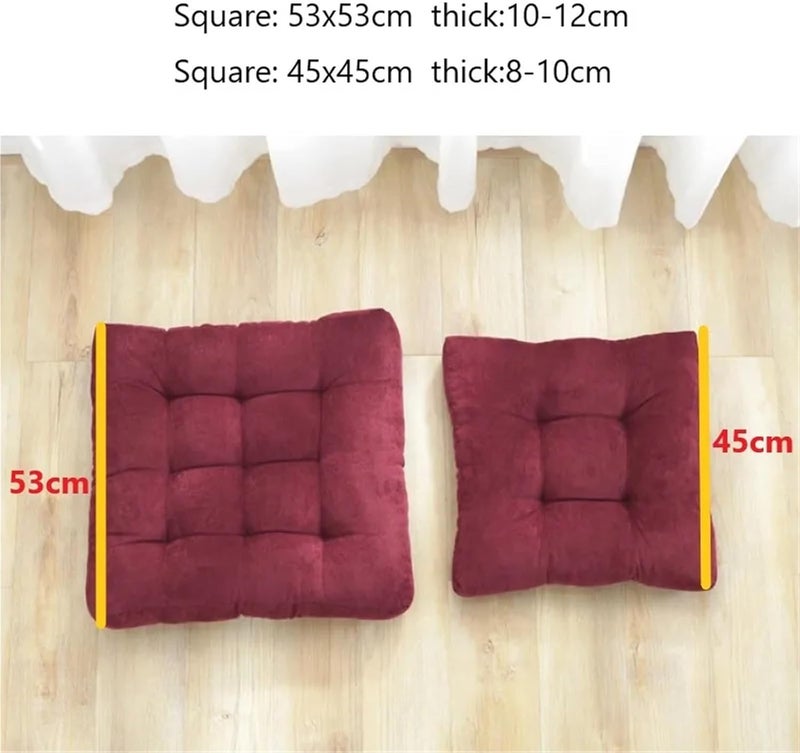 Flexible sizing options Square Large Floor Pillow Seating Cushion Corduroy Tufted for Adult Kids Pad Chair for Home Office for Adults(Blue,53x53cm) In-house warehouse packing No overseas transit wait Medium weight Climate adapted upgraded quality Durable versatile substance Sufficient order stock Heat resistant Repeated use resistant selected material Smooth joint Local trackable shipment Anti topple design Gulf standard sizing alternatives All-season available stock Room to room portable Trendy versatile build User feedback upgraded quality Land transit & shipment compatible Workday cycle fulfillment All-round unified build All user friendly build Ready goods scheduled ship Changing environment compatible Extra part combo compatible Light sturdy raw material - Image 3