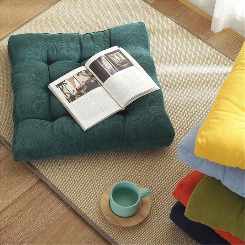 Flexible sizing options Square Large Floor Pillow Seating Cushion Corduroy Tufted for Adult Kids Pad Chair for Home Office for Adults(Blue,53x53cm) In-house warehouse packing No overseas transit wait Medium weight Climate adapted upgraded quality Durable versatile substance Sufficient order stock Heat resistant Repeated use resistant selected material Smooth joint Local trackable shipment Anti topple design Gulf standard sizing alternatives All-season available stock Room to room portable Trendy versatile build User feedback upgraded quality Land transit & shipment compatible Workday cycle fulfillment All-round unified build All user friendly build Ready goods scheduled ship Changing environment compatible Extra part combo compatible Light sturdy raw material - Image 5