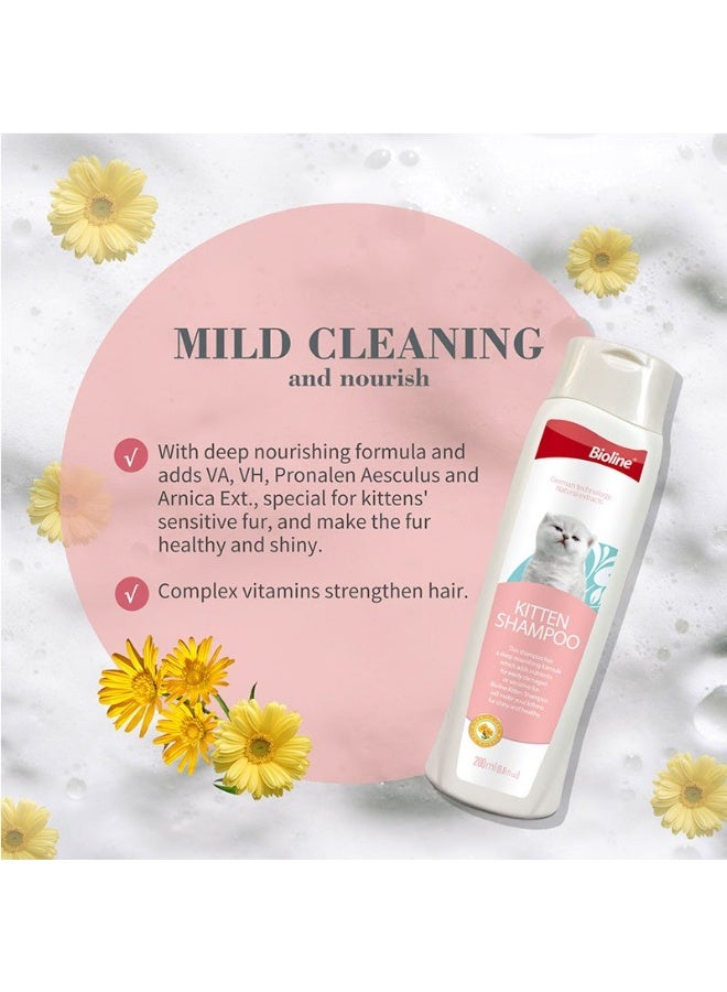 Bioline Kitten Shampoo White 200ml - Image 2