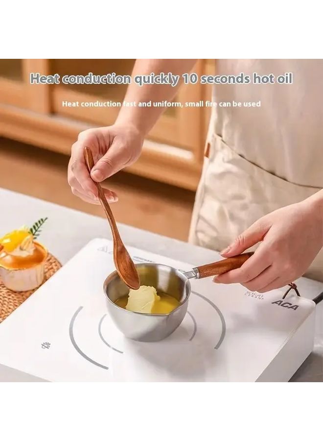 وعاء الرش بالزيت الصغير رذاذ الزيت أداة المطبخ ملحق القلي لون واحد متغير الحجم - Image 5