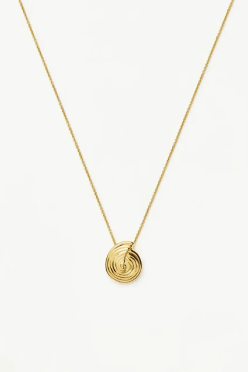 ميسوما Petite Bezel-Set Pendant Chain Necklace