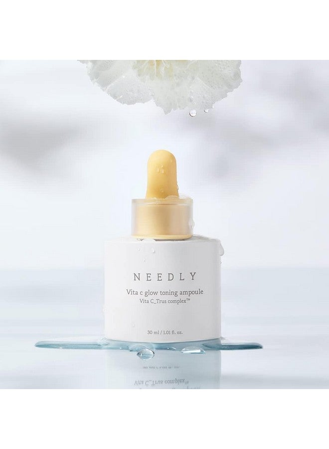 نيدلي | أمبولة تفتيح البشرة بفيتامين سي | أمبولة خفيفة الوزن ومُشرقة مع مُركب فيتامين سي | لتحسين لون البشرة وترطيبها - Image 4