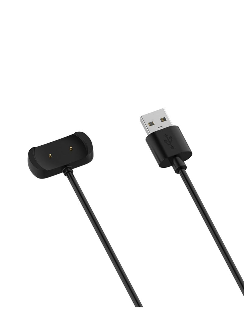 Generic - Charger Cable for Amazfit Bip 5/ Bip5 Unity/ Bip 3/ Bip U/ T-Rex Pro/ GTS 4 Mini/ GTS 2/ GTS 2 Mini/ GTS 2e Active/ USB Charging Cable Dock Cord 3.3ft Smartwatch Accessories - Image 1