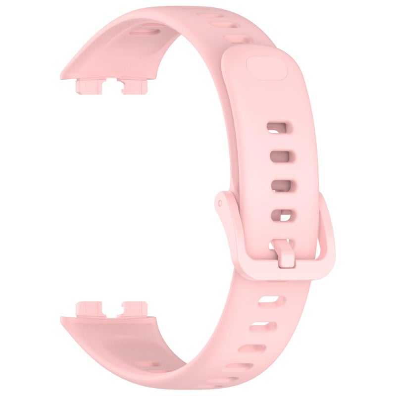 erorex For Huawei Band 10 Nail Button Glossy Silicone Watch Band(Pink) - Image 2
