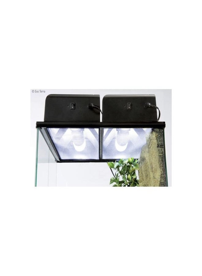 Exo Terra Compact Incandescent Fixture for PT2605/PT2607 - 45 cm,Black - Image 3