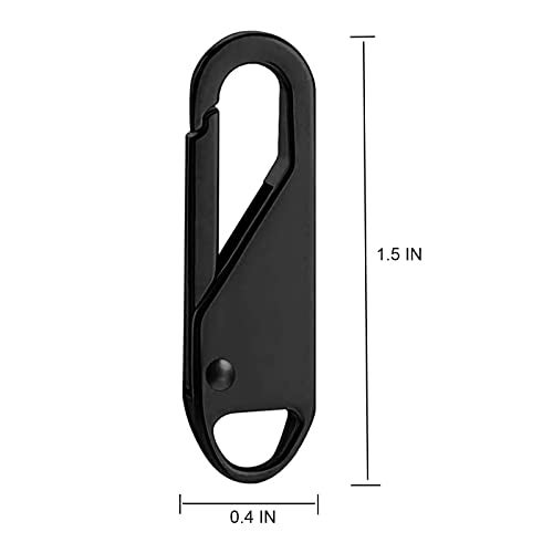 oxt Zipper Pulls, 4PCS Black - Image 2