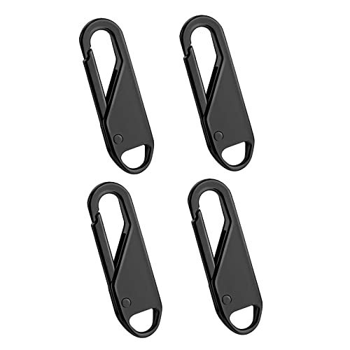 oxt Zipper Pulls, 4PCS Black - Image 1