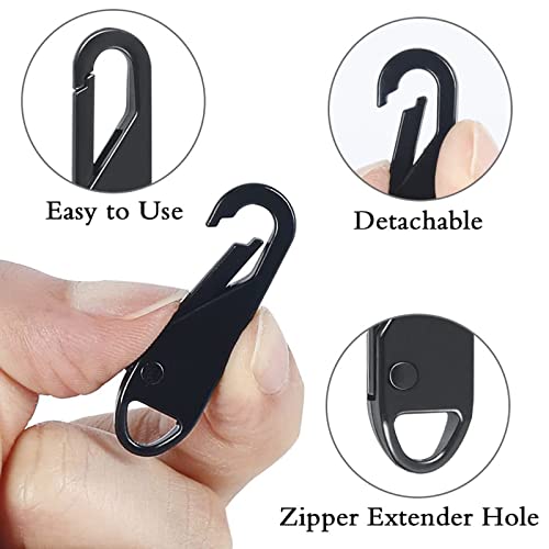 oxt Zipper Pulls, 4PCS Black - Image 3