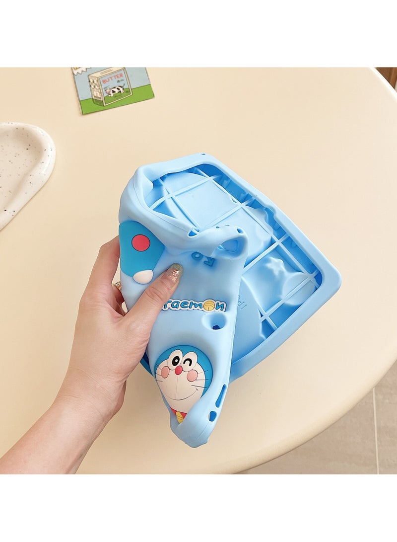 عام “حافظة قوية مضادة للصدمات لجهاز آيباد الجيل التاسع/الجيل الثامن/الجيل السابع مقاس 10.2 بوصة، مع حامل، للأطفال” - Image 2